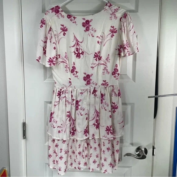 COCO + JAIMESON FLORAL JUNIORS DRESS SIZE M - Picture 7 of 11
